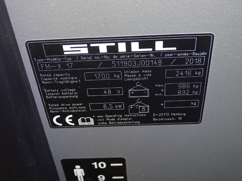 Still FM-X17 - 리치 트럭 : 사진 5 Still FM-X17 - 리치 트럭 : 사진 5