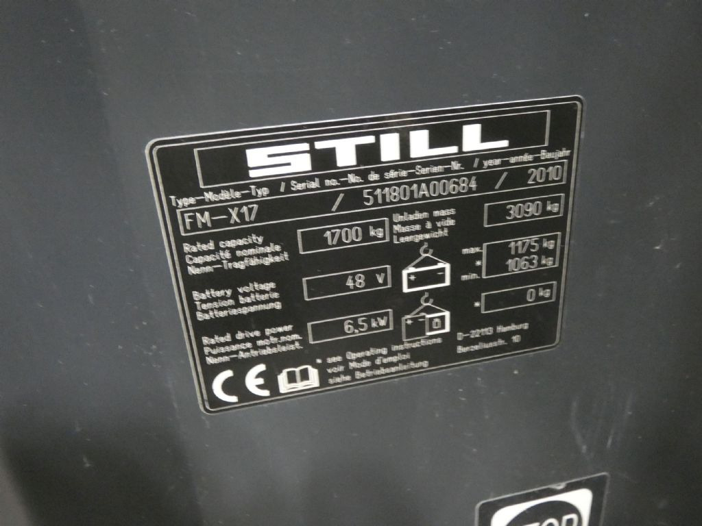 Still FM-X17 - 리치 트럭 : 사진 5 Still FM-X17 - 리치 트럭 : 사진 5