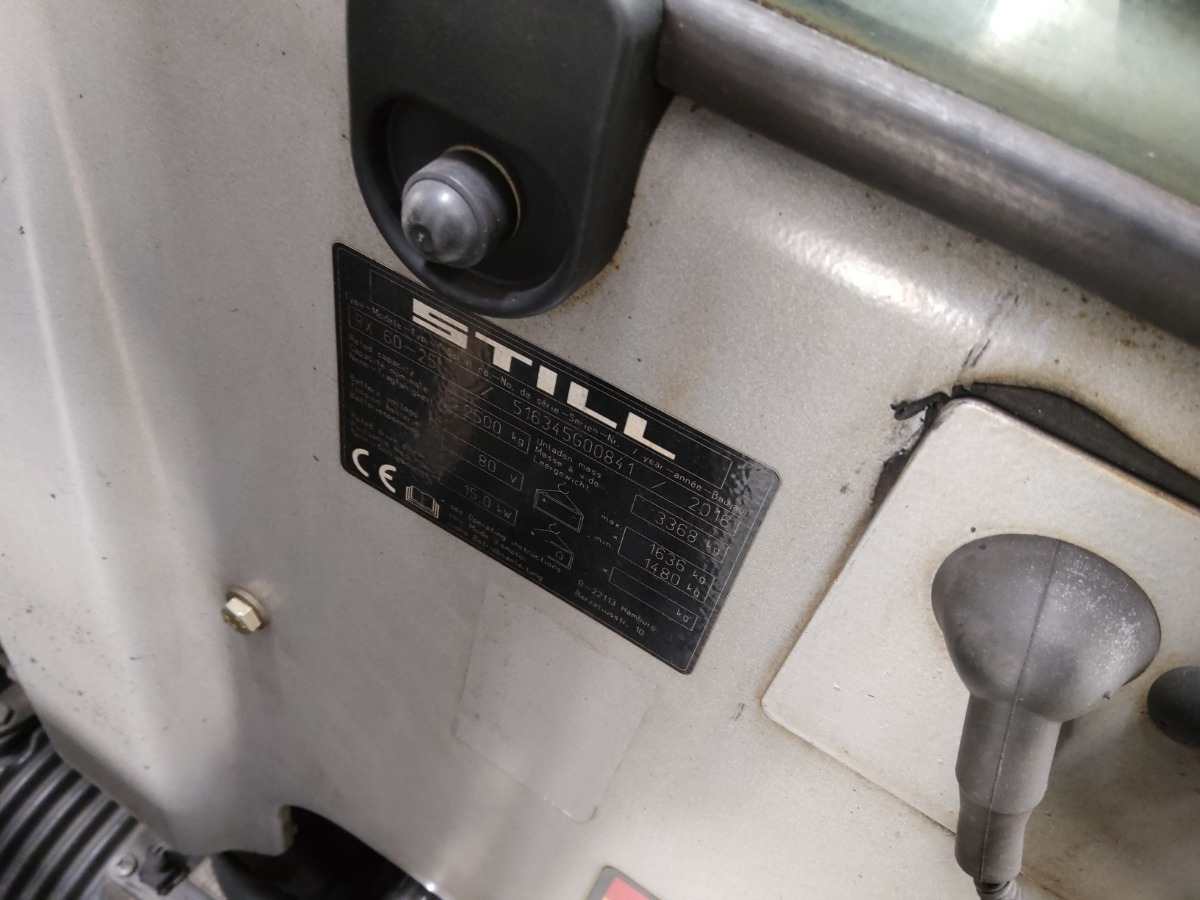 Still RX60-25 - 전기 지게차 : 사진 5 Still RX60-25 - 전기 지게차 : 사진 5