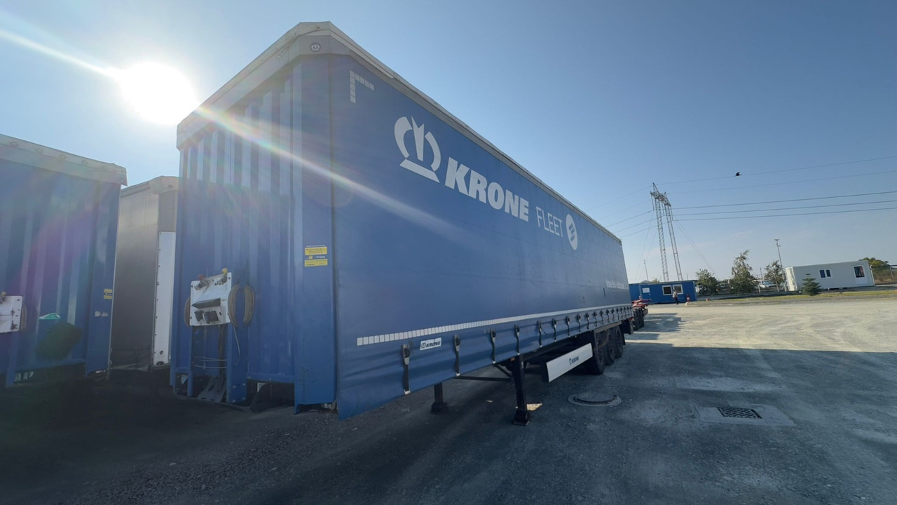 Krone SD - 커튼사이더 세미 트레일러 : 사진 1 Krone SD - 커튼사이더 세미 트레일러 : 사진 1