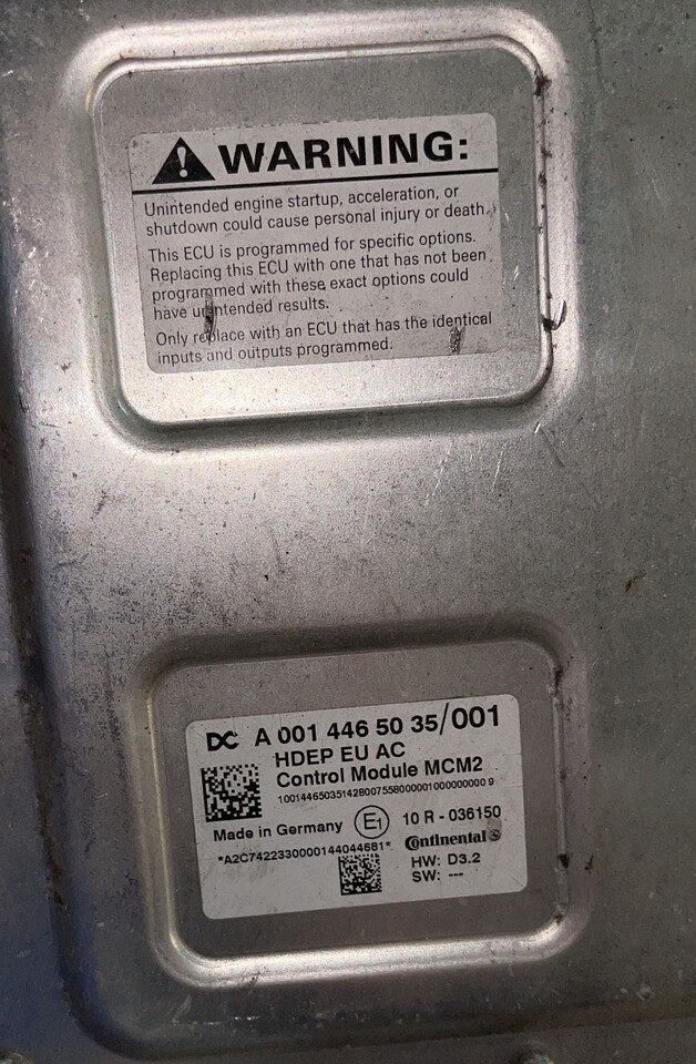 Mercedes Actro MP4 OM470 OM471 A0014465035 MCM2 Reman - ECU 트럭 용 : 사진 3 Mercedes Actro MP4 OM470 OM471 A0014465035 MCM2 Reman - ECU 트럭 용 : 사진 3