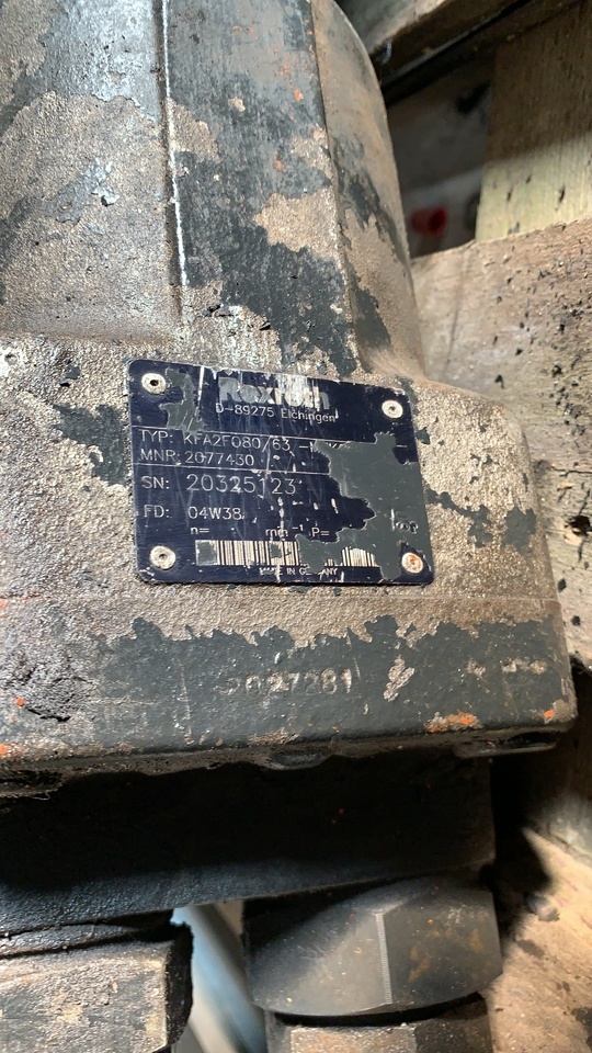 Rexroth Pump KFA2F080 Mercedes - 유압 펌프 트럭 용 : 사진 1 Rexroth Pump KFA2F080 Mercedes - 유압 펌프 트럭 용 : 사진 1