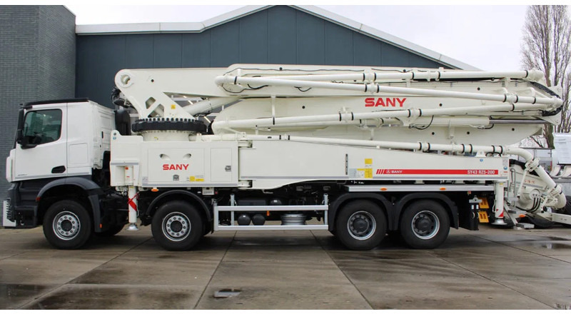 Mercedes-Benz Arocs 4140 8x4 Sany SY43 Concrete pump Build by Putzmeister - 콘크리트 펌프 트럭 : 사진 2 Mercedes-Benz Arocs 4140 8x4 Sany SY43 Concrete pump Build by Putzmeister - 콘크리트 펌프 트럭 : 사진 2