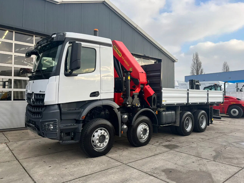 Mercedes-Benz Arocs 4140 K 8x4 Crane Truck - 크레인 트럭 : 사진 1 Mercedes-Benz Arocs 4140 K 8x4 Crane Truck - 크레인 트럭 : 사진 1