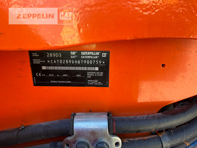 Cat 289D - 스키드 스티어 로더 : 사진 5 Cat 289D - 스키드 스티어 로더 : 사진 5