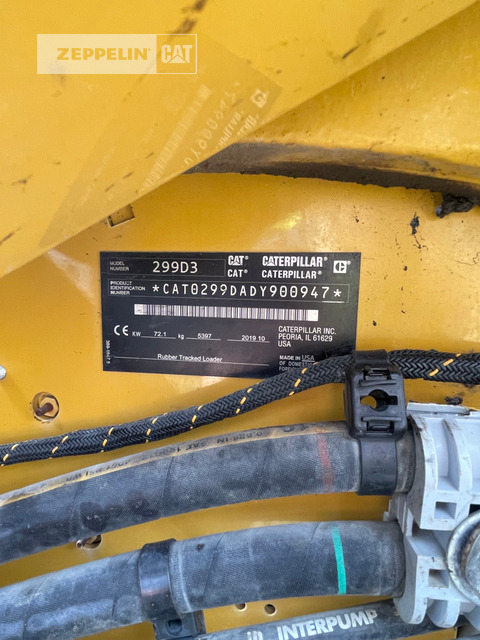 Cat 299D - 스키드 스티어 로더 : 사진 5 Cat 299D - 스키드 스티어 로더 : 사진 5