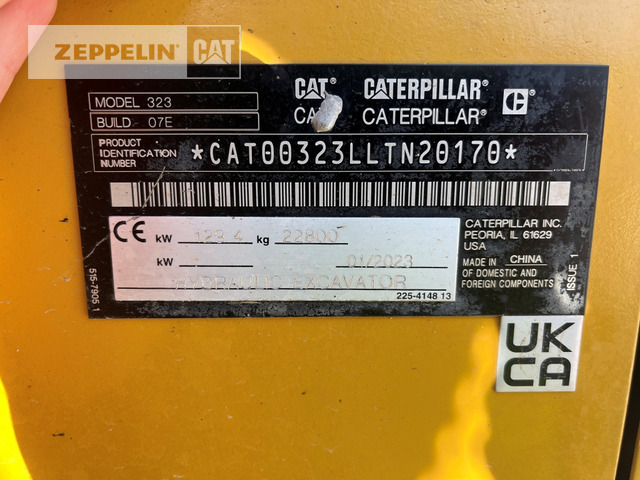 Cat 323-07D - 크롤러 굴삭기 : 사진 2 Cat 323-07D - 크롤러 굴삭기 : 사진 2