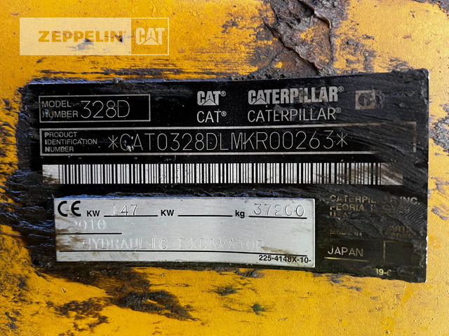 Cat 328DTUNNEL - 터널링 장비 : 사진 2 Cat 328DTUNNEL - 터널링 장비 : 사진 2