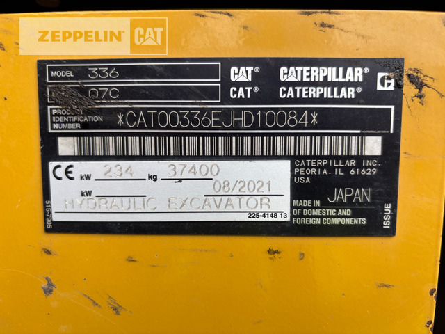 Cat 336-07C - 크롤러 굴삭기 : 사진 2 Cat 336-07C - 크롤러 굴삭기 : 사진 2