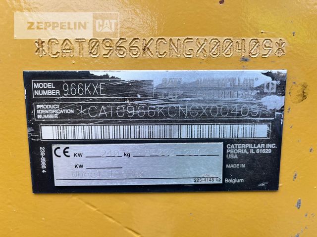 휠 로더 Cat 966KXE : 사진 27