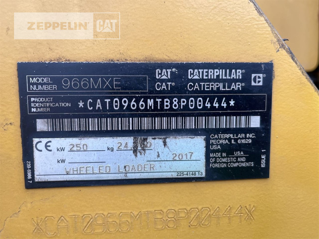 Cat 966MXE - 휠 로더 : 사진 2 Cat 966MXE - 휠 로더 : 사진 2