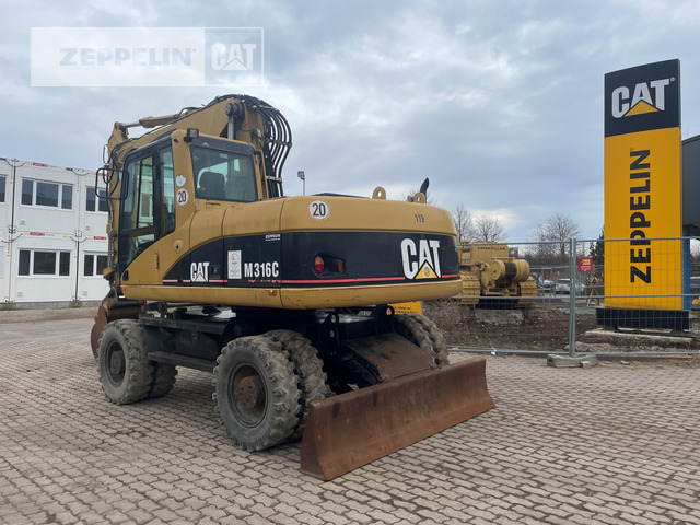 Cat M316C - 휠 굴삭기 : 사진 3 Cat M316C - 휠 굴삭기 : 사진 3