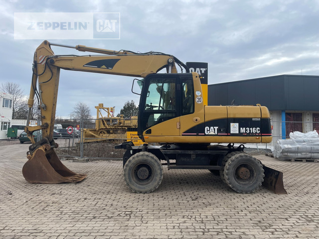 Cat M316C - 휠 굴삭기 : 사진 2 Cat M316C - 휠 굴삭기 : 사진 2