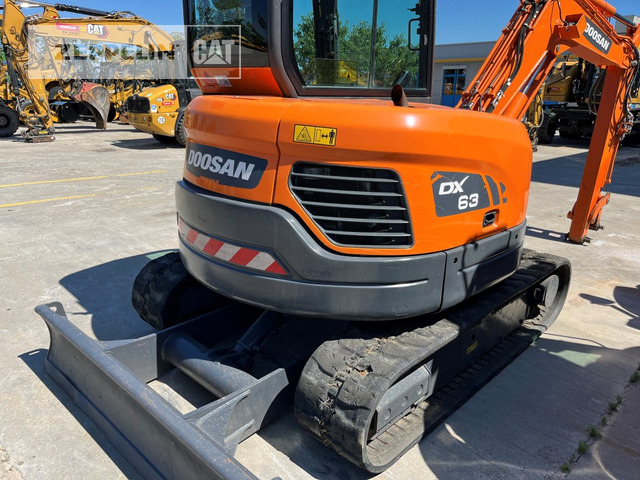 Doosan DX63-3 - 미니 굴삭기 : 사진 3 Doosan DX63-3 - 미니 굴삭기 : 사진 3