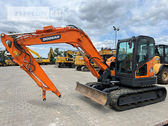 Doosan DX85R-3 - 미니 굴삭기 : 사진 1 Doosan DX85R-3 - 미니 굴삭기 : 사진 1