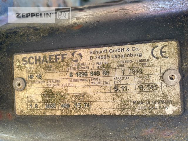 Komponenten TL400 Schaeff HR18 - 굴삭기 버킷 건설기계 용 : 사진 4 Komponenten TL400 Schaeff HR18 - 굴삭기 버킷 건설기계 용 : 사진 4