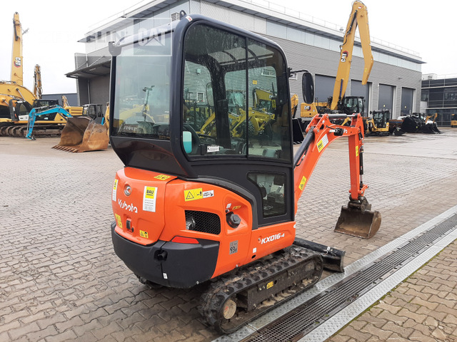 Kubota KX016-4 - 미니 굴삭기 : 사진 5 Kubota KX016-4 - 미니 굴삭기 : 사진 5