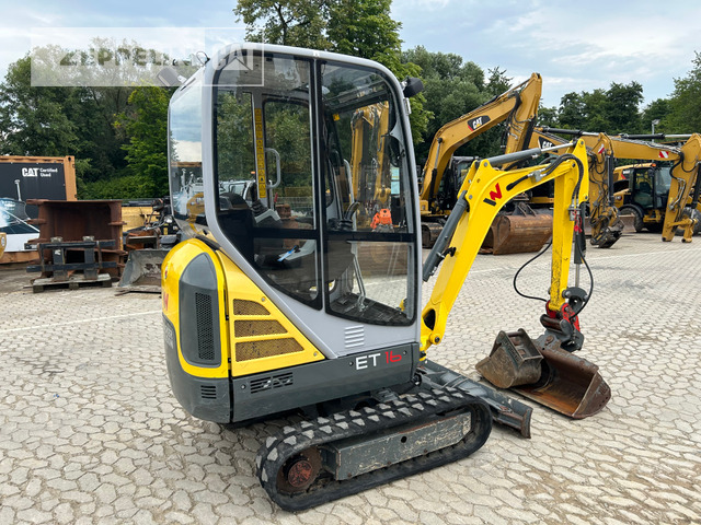 Wacker ET16 - 미니 굴삭기 : 사진 3 Wacker ET16 - 미니 굴삭기 : 사진 3