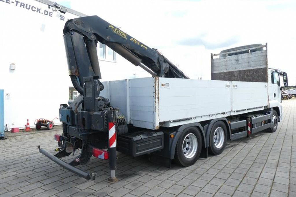 MAN TG-S 26.440 6x4 Pritsche Heckkran PK 27002+Funk - 크레인 트럭 : 사진 5 MAN TG-S 26.440 6x4 Pritsche Heckkran PK 27002+Funk - 크레인 트럭 : 사진 5