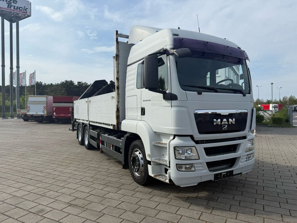 MAN TG-S 26.440 6x4 Pritsche Heckkran PK 27002+Funk - 크레인 트럭 : 사진 4 MAN TG-S 26.440 6x4 Pritsche Heckkran PK 27002+Funk - 크레인 트럭 : 사진 4