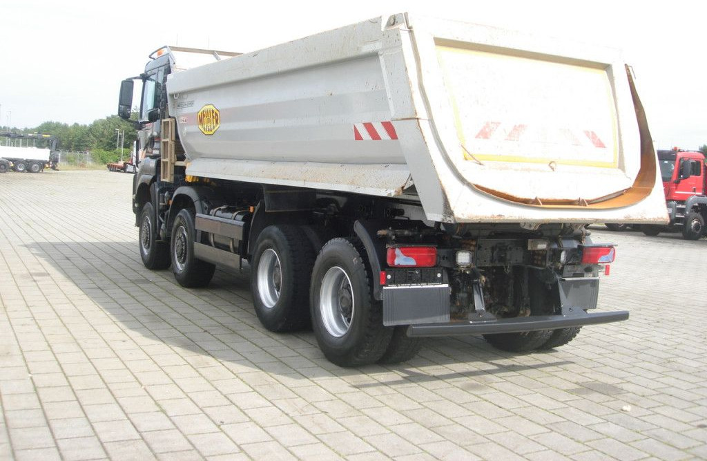 MAN TG-S 35.460 8x6 4 Achs Muldenkipper Meiller 18m³ - 스킵 로더 트럭 : 사진 4 MAN TG-S 35.460 8x6 4 Achs Muldenkipper Meiller 18m³ - 스킵 로더 트럭 : 사진 4