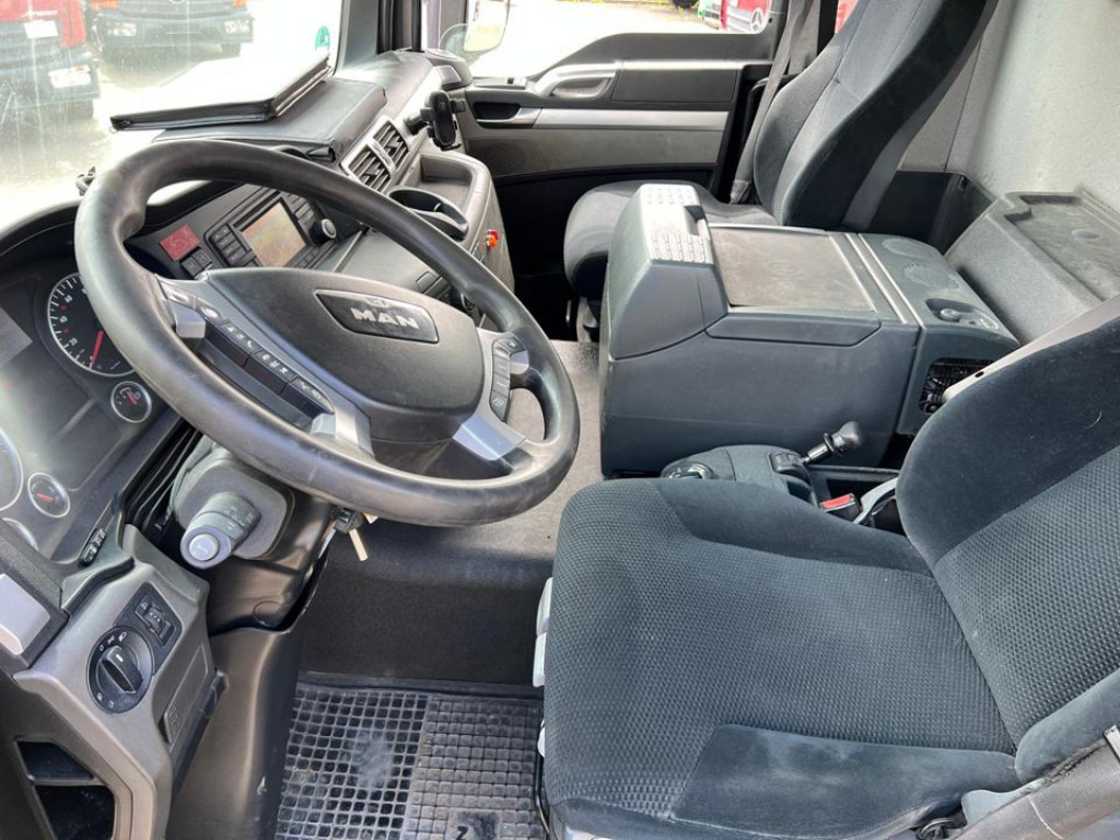 후크 리프트 트럭, 크레인 트럭 MAN TG-S 35.480 8x4 BL Abrollkipper mit Kran Penz-15L9.80+Meiller RK 30.60L  Lenk-Lift Achse : 사진 13