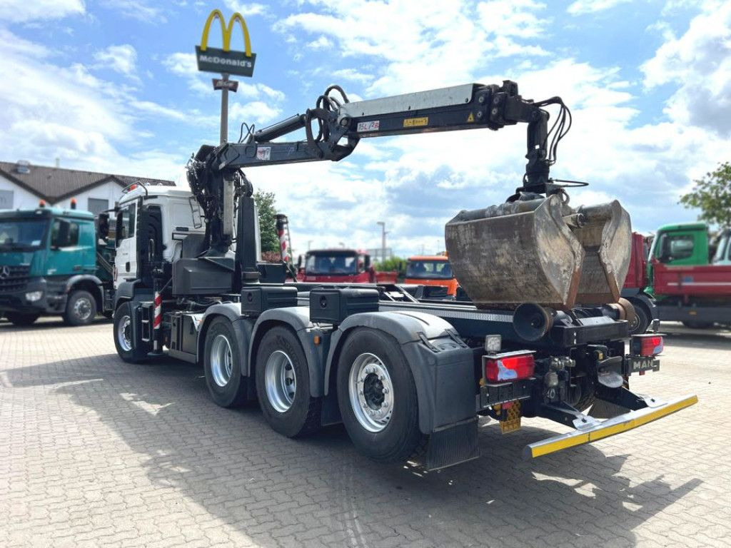 MAN TG-S 35.480 8x4 BL Abrollkipper mit Kran Penz-15 - 크레인 트럭 : 사진 4 MAN TG-S 35.480 8x4 BL Abrollkipper mit Kran Penz-15 - 크레인 트럭 : 사진 4