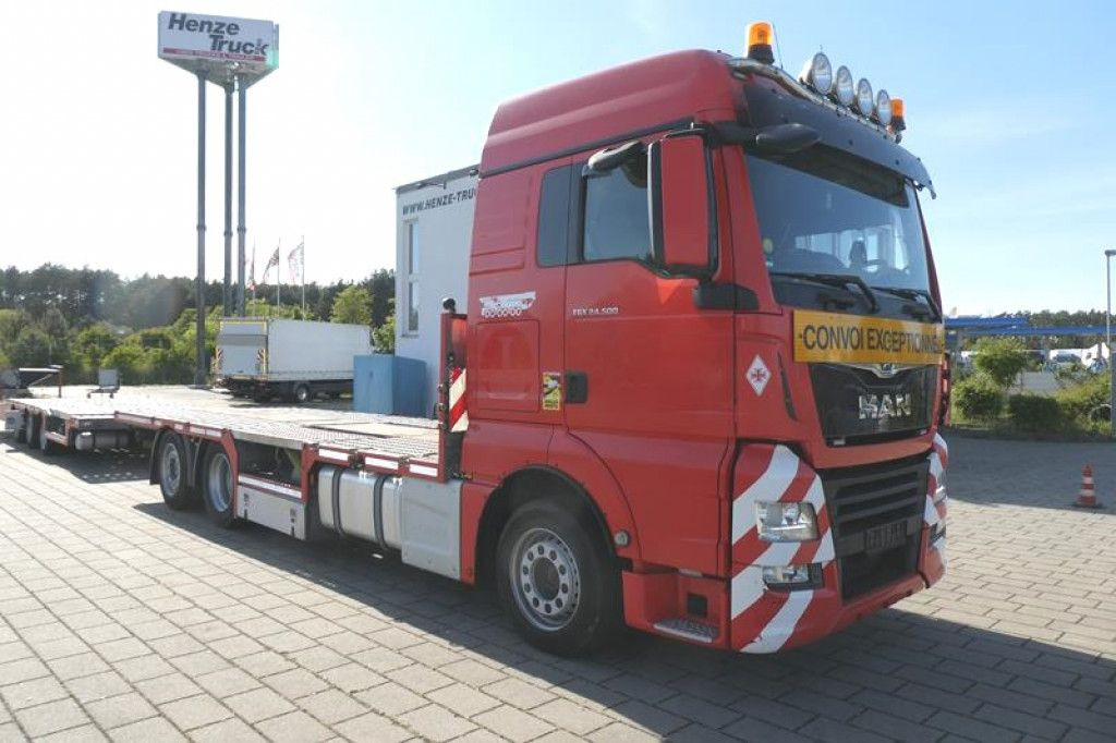 MAN TG-X 24.500 6x2-4 LL-U Pritsche Maschinentranspo - 자동 운반 장치 트럭 : 사진 2 MAN TG-X 24.500 6x2-4 LL-U Pritsche Maschinentranspo - 자동 운반 장치 트럭 : 사진 2