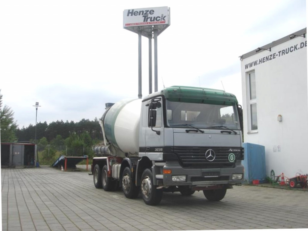 MERCEDES-BENZ Actros 3235 B 8x4 Betonmischer Stetter 9m³ -Deutsch - 트럭 : 사진 1 MERCEDES-BENZ Actros 3235 B 8x4 Betonmischer Stetter 9m³ -Deutsch - 트럭 : 사진 1
