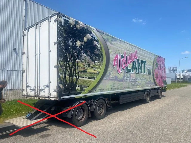 Vogelzang mega bloemenplanten oplegger gestuurd, doorlading en achterdeuren en laadklep , 280 hoog inw - 밀폐형 박스 세미 트레일러 : 사진 1 Vogelzang mega bloemenplanten oplegger gestuurd, doorlading en achterdeuren en laadklep , 280 hoog inw - 밀폐형 박스 세미 트레일러 : 사진 1