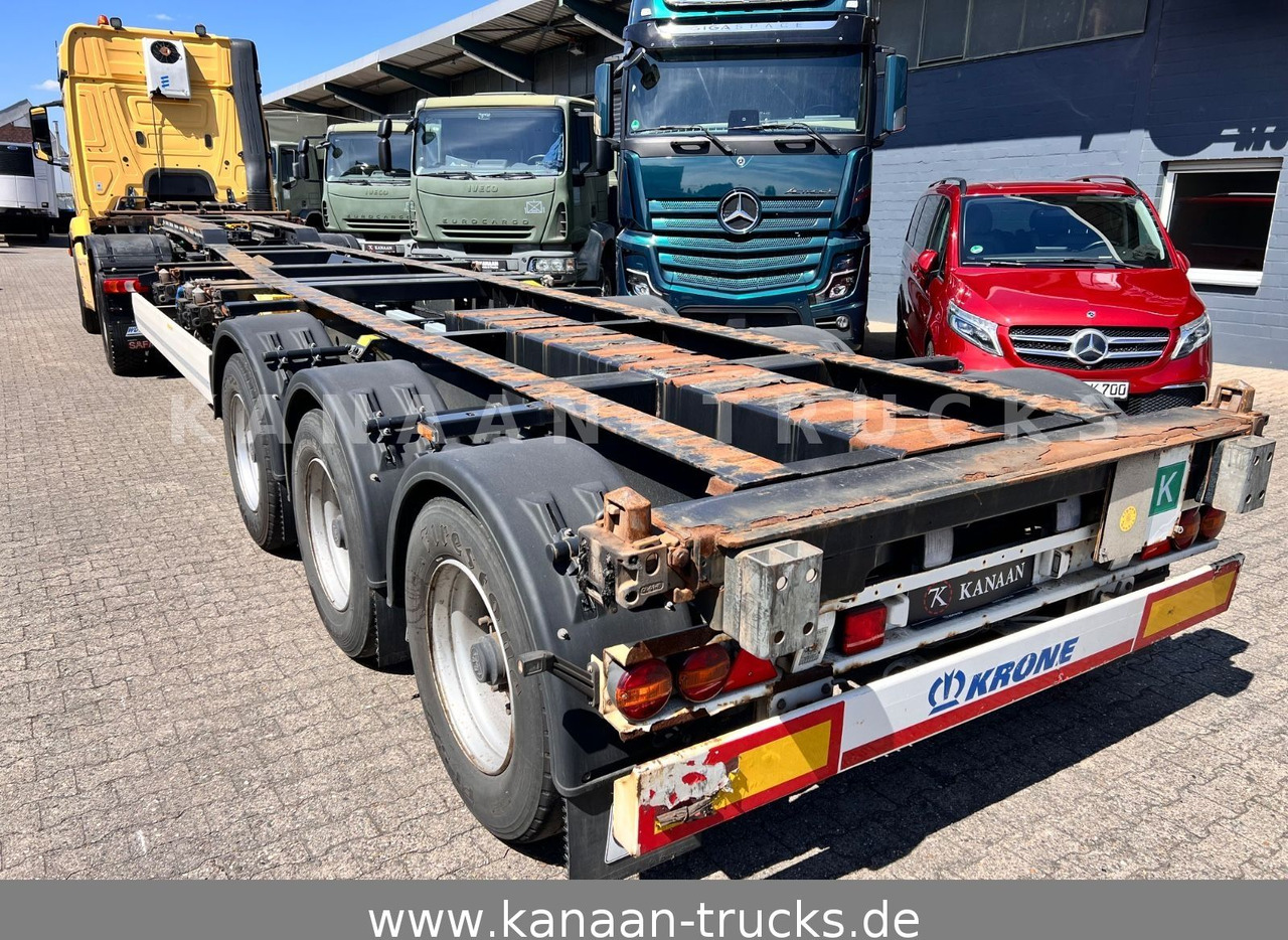 Krone Container Multi 2x20-30-40-45ft HighCube 10x stk - 컨테이너 운반 장치/ 스와프 보디 세미 트레일러 : 사진 4 Krone Container Multi 2x20-30-40-45ft HighCube 10x stk - 컨테이너 운반 장치/ 스와프 보디 세미 트레일러 : 사진 4