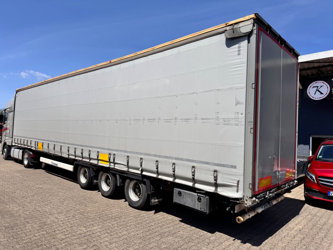 커튼사이더 세미 트레일러 Krone SD Curtainsider MEGA Jumbo XL Zert Getränke etc : 사진 6