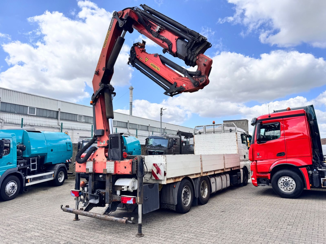 MAN 26.480 TGX 6x2 Palfinger 23002 Fly-Jib ca 21 m - 크레인 트럭 : 사진 3 MAN 26.480 TGX 6x2 Palfinger 23002 Fly-Jib ca 21 m - 크레인 트럭 : 사진 3