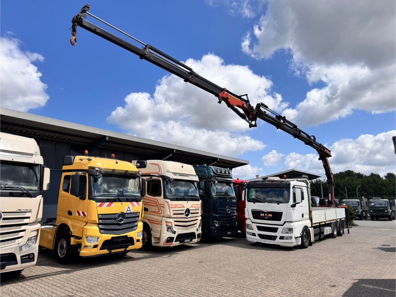 MAN 26.480 TGX 6x2 Palfinger 23002 Fly-Jib ca 21 m - 크레인 트럭 : 사진 2 MAN 26.480 TGX 6x2 Palfinger 23002 Fly-Jib ca 21 m - 크레인 트럭 : 사진 2