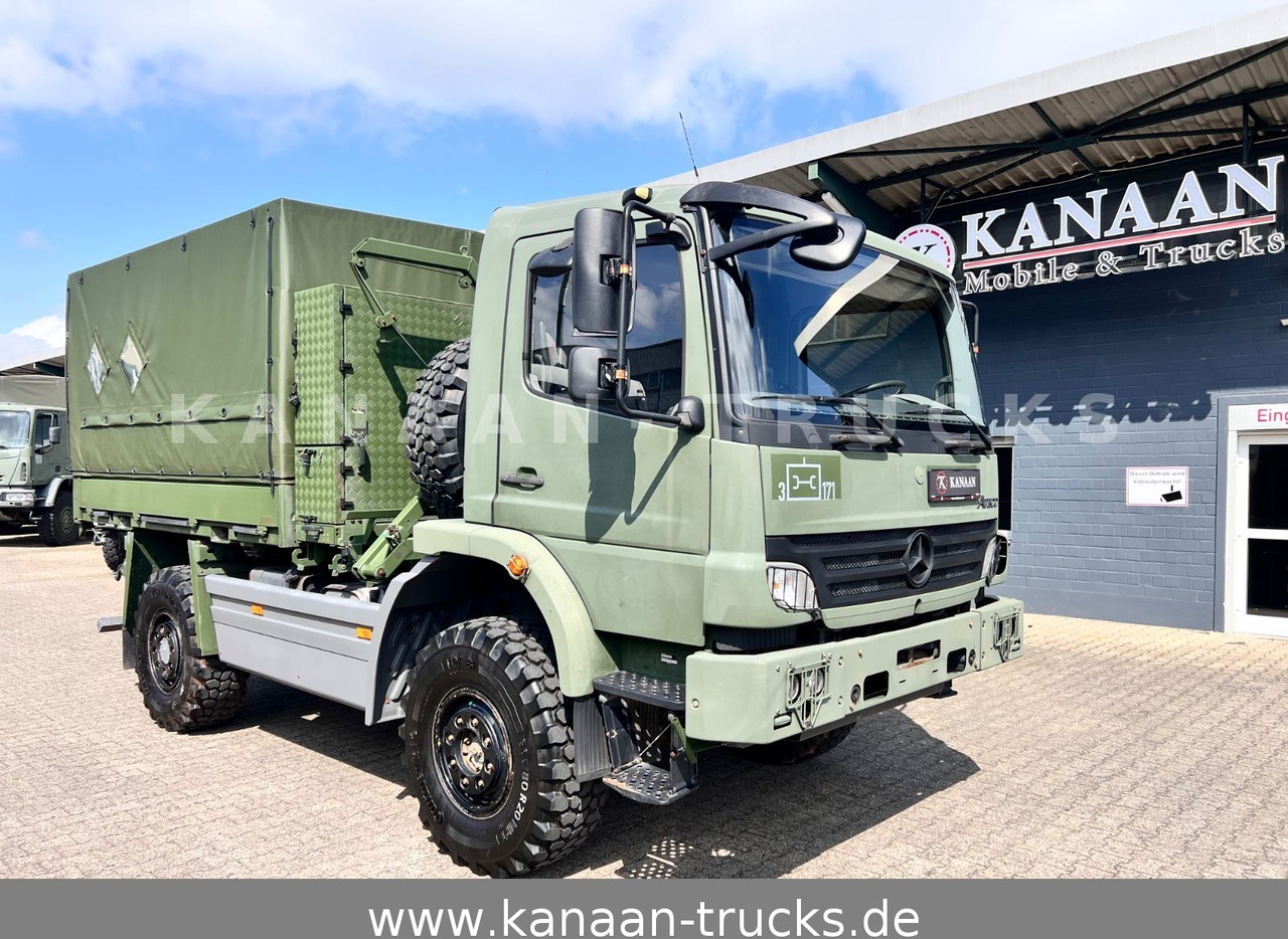 Mercedes-Benz 1018 Atego 4x4 Allrad Camper Expedition - 컨테이너 운반 장치/ 스와프 보디 트럭 : 사진 1 Mercedes-Benz 1018 Atego 4x4 Allrad Camper Expedition - 컨테이너 운반 장치/ 스와프 보디 트럭 : 사진 1