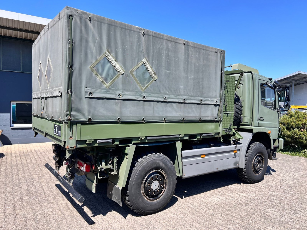 Mercedes-Benz 1018 Atego 4x4 Allrad Miltär Camper Expedition - 컨테이너 운반 장치/ 스와프 보디 트럭 : 사진 5 Mercedes-Benz 1018 Atego 4x4 Allrad Miltär Camper Expedition - 컨테이너 운반 장치/ 스와프 보디 트럭 : 사진 5