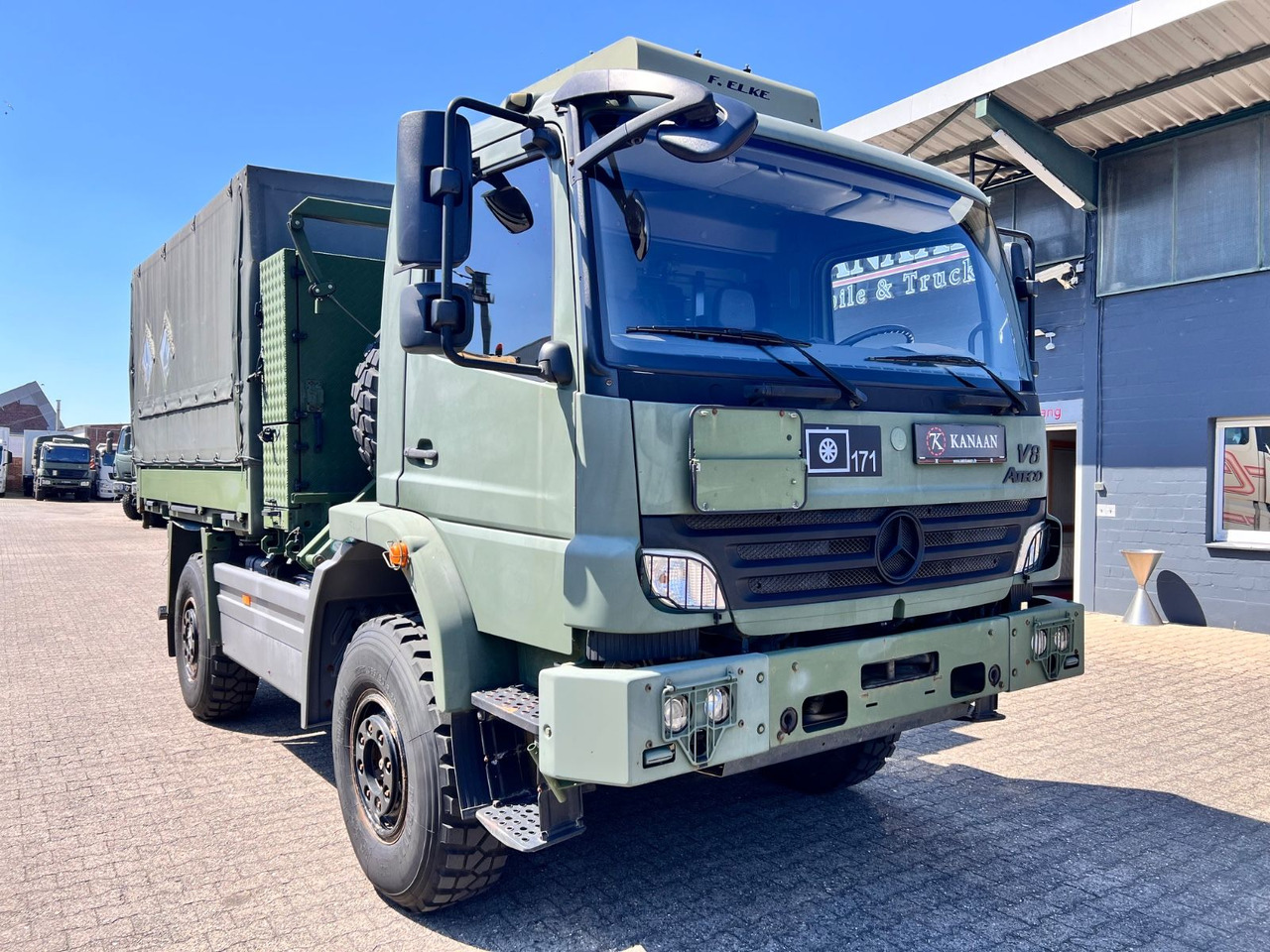 Mercedes-Benz 1018 Atego 4x4 Allrad Miltär Camper Expedition - 컨테이너 운반 장치/ 스와프 보디 트럭 : 사진 1 Mercedes-Benz 1018 Atego 4x4 Allrad Miltär Camper Expedition - 컨테이너 운반 장치/ 스와프 보디 트럭 : 사진 1