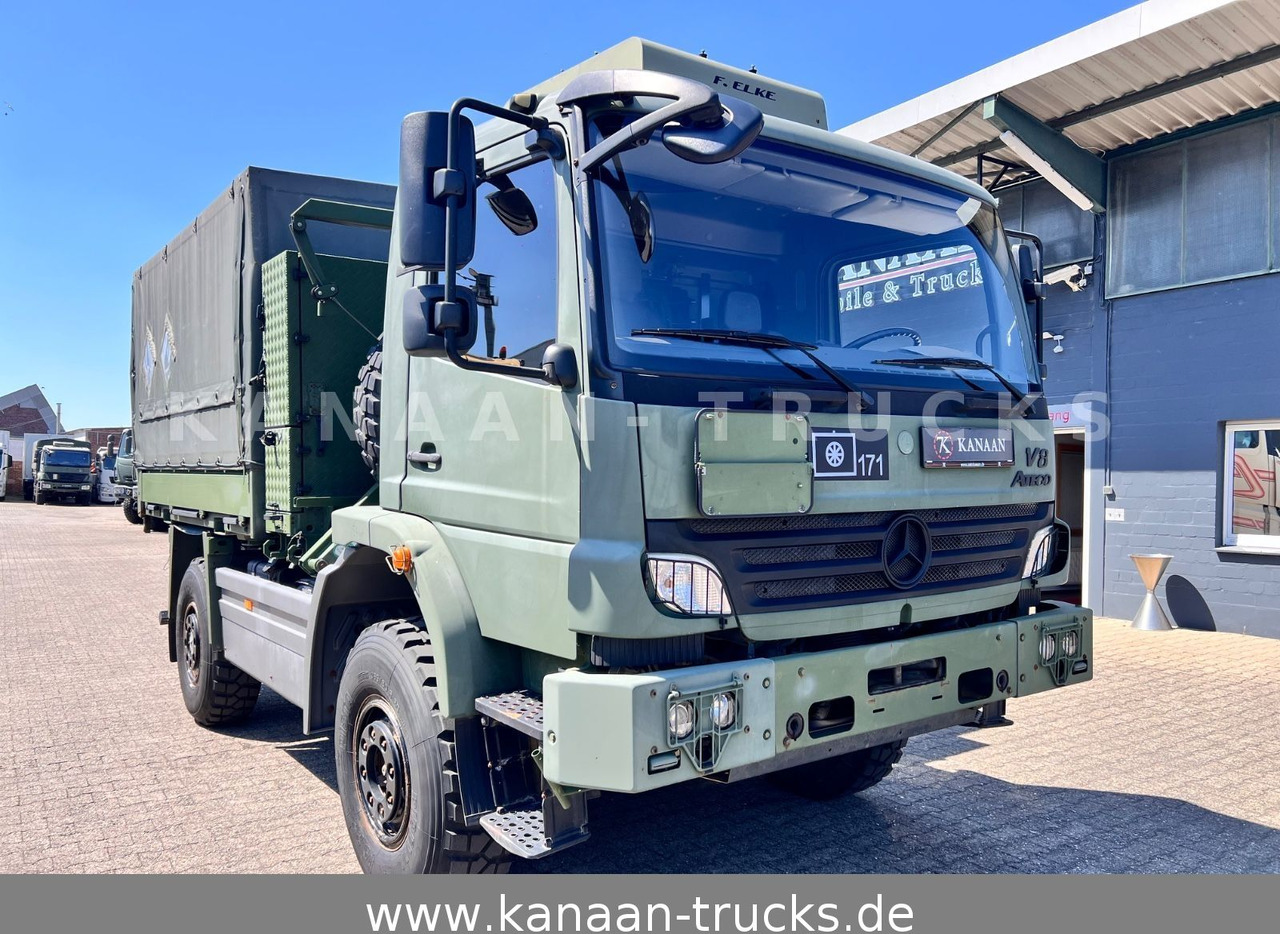 Mercedes-Benz 1018 Atego 4x4 Allrad Miltär Camper Expedition - 컨테이너 운반 장치/ 스와프 보디 트럭 : 사진 1 Mercedes-Benz 1018 Atego 4x4 Allrad Miltär Camper Expedition - 컨테이너 운반 장치/ 스와프 보디 트럭 : 사진 1