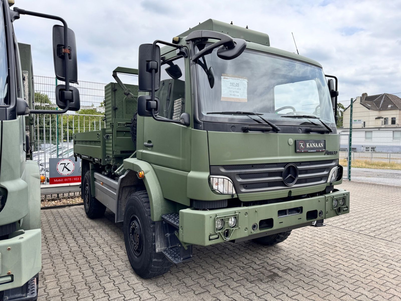 Mercedes-Benz 1018 Atego 4x4 Allrad Miltär Camper - 플랫베드 밴 : 사진 1 Mercedes-Benz 1018 Atego 4x4 Allrad Miltär Camper - 플랫베드 밴 : 사진 1