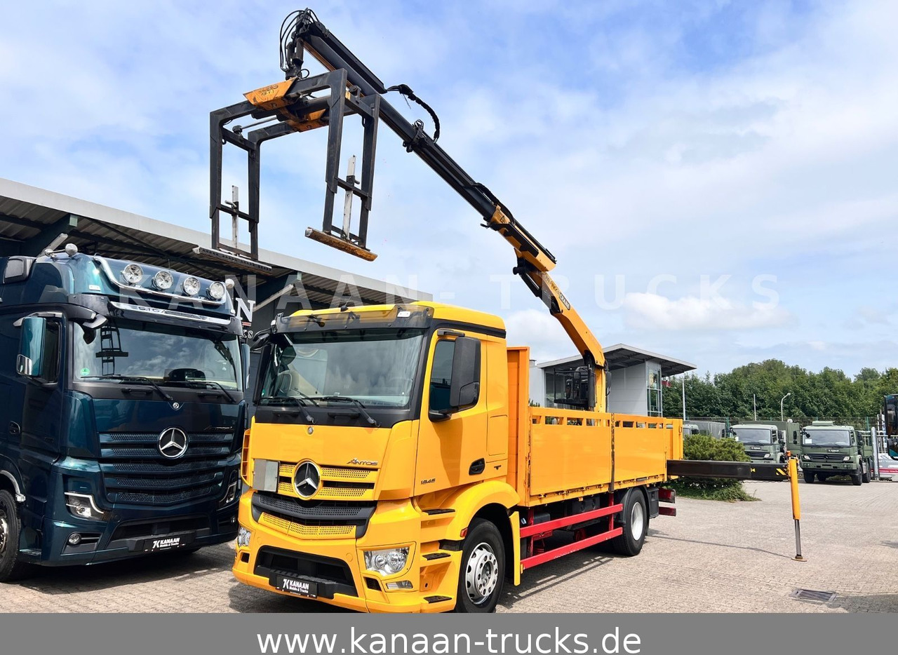 Mercedes-Benz 1845 Antos 4x2 Baustoffkran Palfinger 21001L - 크레인 트럭 : 사진 3 Mercedes-Benz 1845 Antos 4x2 Baustoffkran Palfinger 21001L - 크레인 트럭 : 사진 3