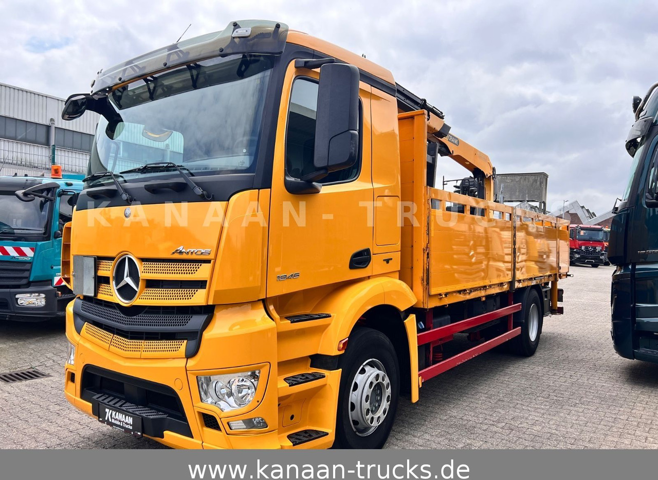 Mercedes-Benz 1845 Antos 4x2 Baustoffkran Palfinger 21001L - 크레인 트럭 : 사진 2 Mercedes-Benz 1845 Antos 4x2 Baustoffkran Palfinger 21001L - 크레인 트럭 : 사진 2