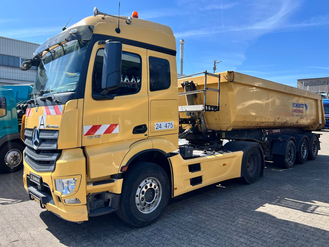 Mercedes-Benz 1846 LS Actros L StreamSpace Hydraulik - 트랙터 유닛 : 사진 4 Mercedes-Benz 1846 LS Actros L StreamSpace Hydraulik - 트랙터 유닛 : 사진 4