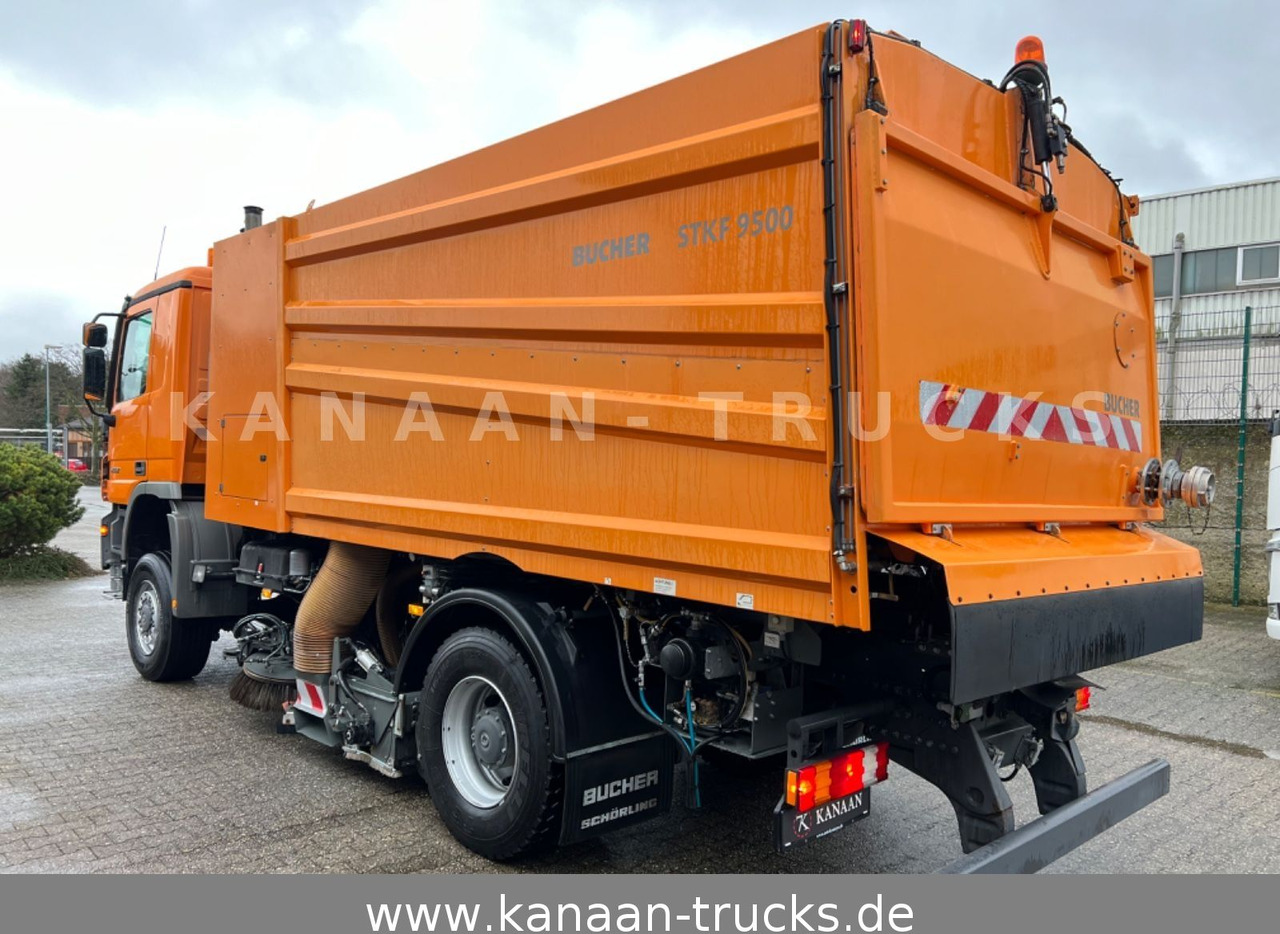 Mercedes-Benz 2032 Actros 4x4 Bucher STKF 9500 AIRPORT KLIMA - 거리 청소 차량 : 사진 4 Mercedes-Benz 2032 Actros 4x4 Bucher STKF 9500 AIRPORT KLIMA - 거리 청소 차량 : 사진 4