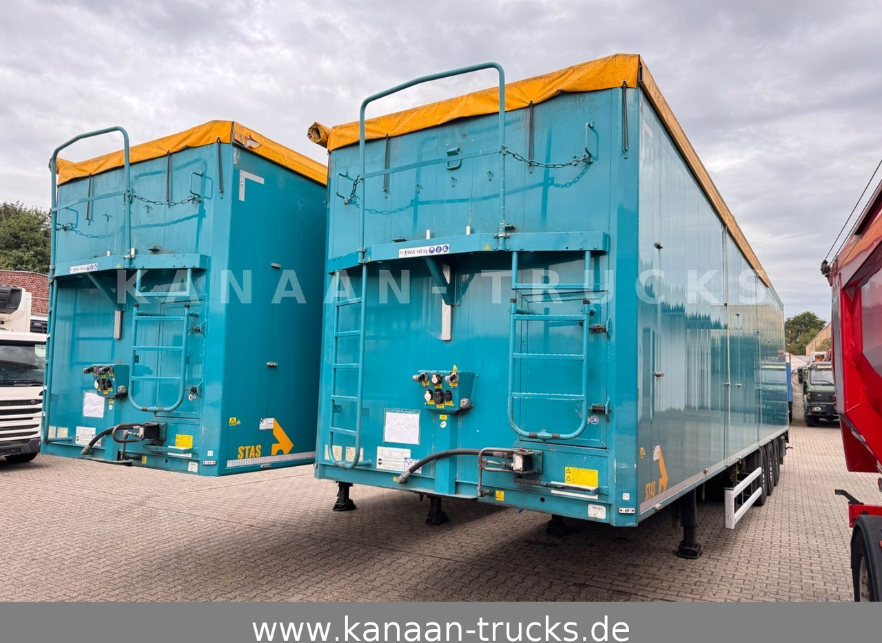 Stas S 300 ZX Walkingfloor Schubboden 2 x Vorhanden - 워킹 플로어 세미 트레일러 : 사진 3 Stas S 300 ZX Walkingfloor Schubboden 2 x Vorhanden - 워킹 플로어 세미 트레일러 : 사진 3