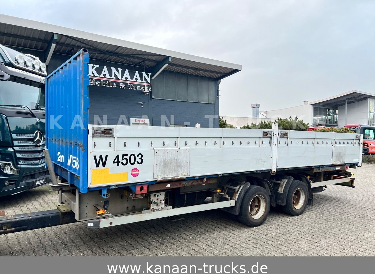 Wecon AWZ 218 LZ Tandem BDF Pritsche - 컨테이너 운반 장치/ 스와프 보디 트레일러 : 사진 1 Wecon AWZ 218 LZ Tandem BDF Pritsche - 컨테이너 운반 장치/ 스와프 보디 트레일러 : 사진 1