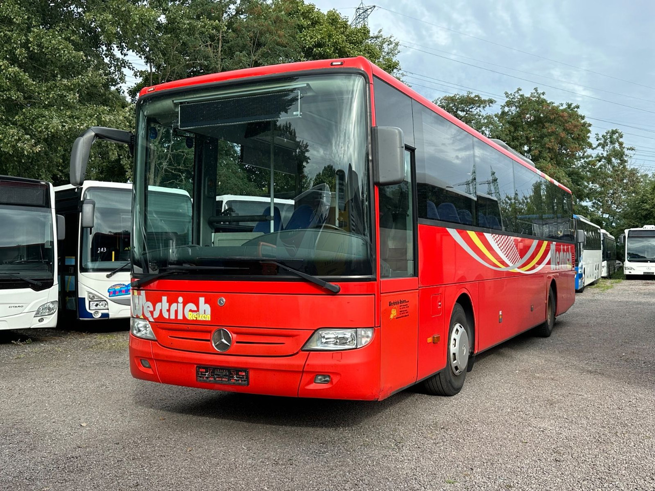 Mercedes-Benz O550 Integro (56 Sitze*Klima*Schalt) - 교외 버스 : 사진 1 Mercedes-Benz O550 Integro (56 Sitze*Klima*Schalt) - 교외 버스 : 사진 1