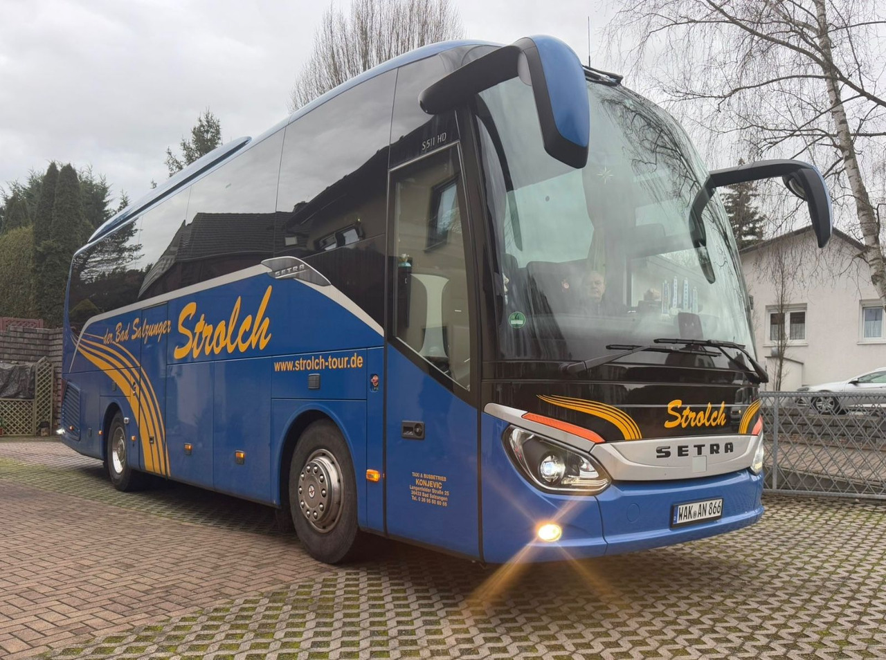 Setra S 511 HD (Küche*WC*DE-Bus*257.tKm) - 대형 버스 : 사진 2 Setra S 511 HD (Küche*WC*DE-Bus*257.tKm) - 대형 버스 : 사진 2